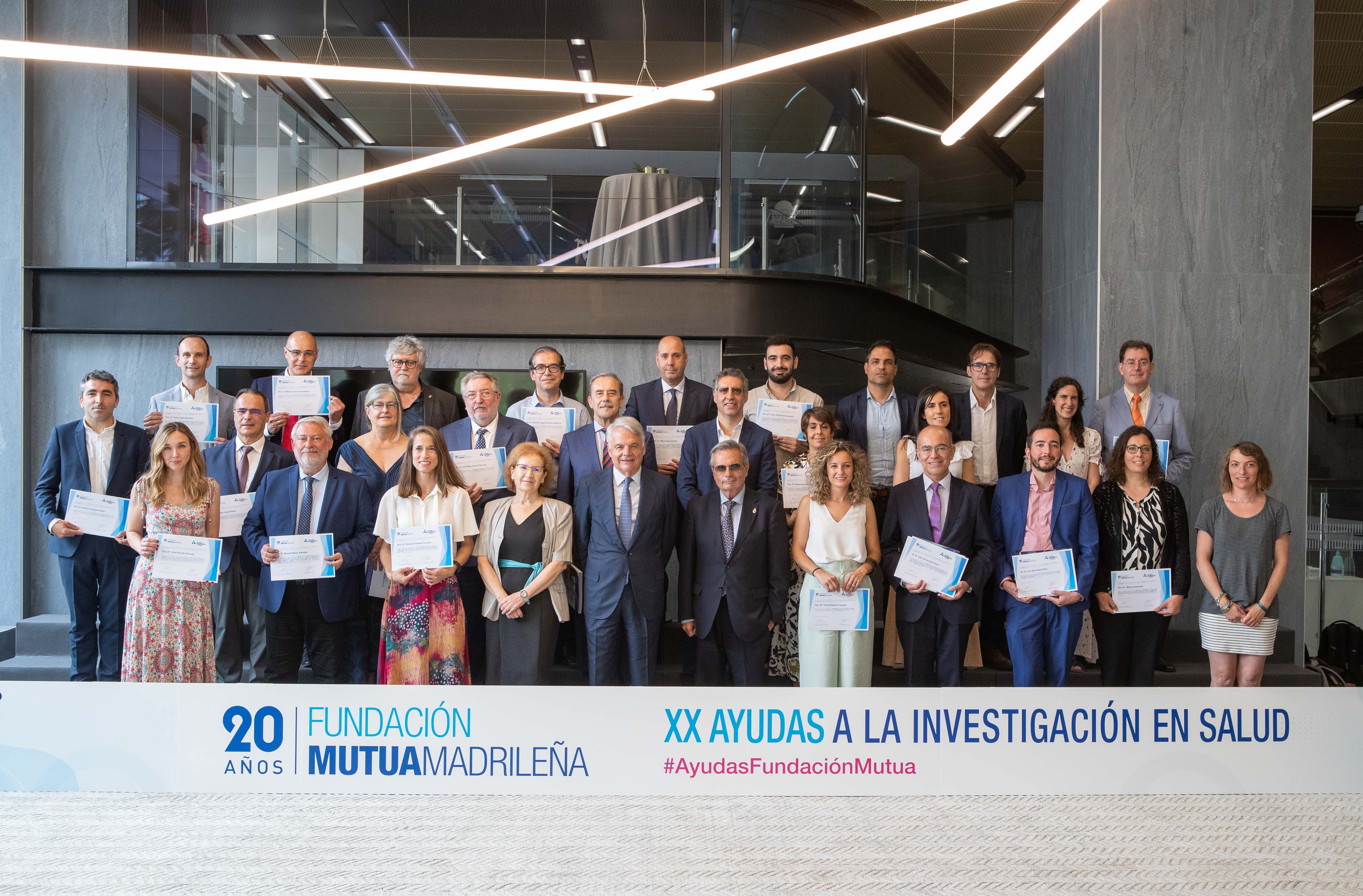 Entrega XX Ayudas Investigacin Salud Fundacin Mutua