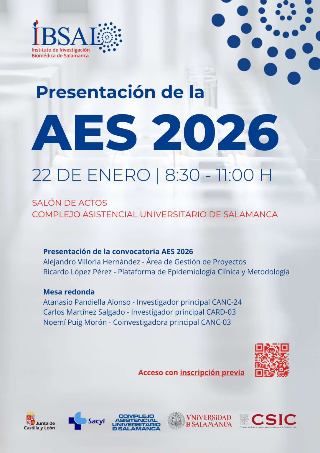Presentación de la AES 2026 – IBSAL