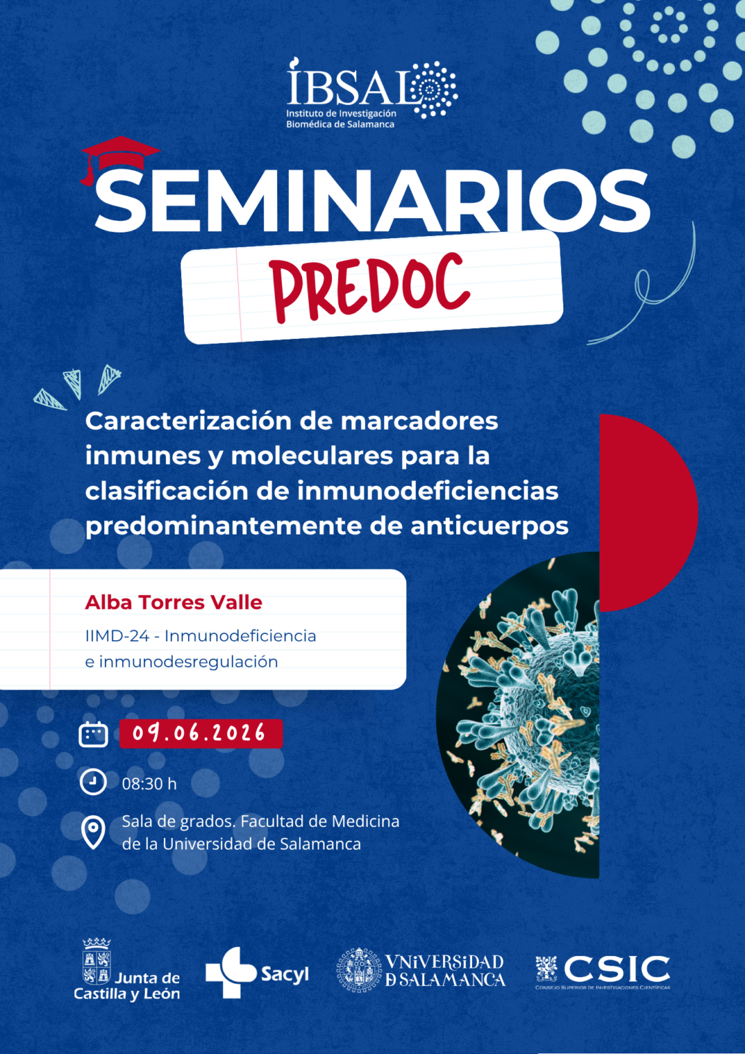 Seminario PREDOC: Caracterización de marcadores inmunes y moleculares ...